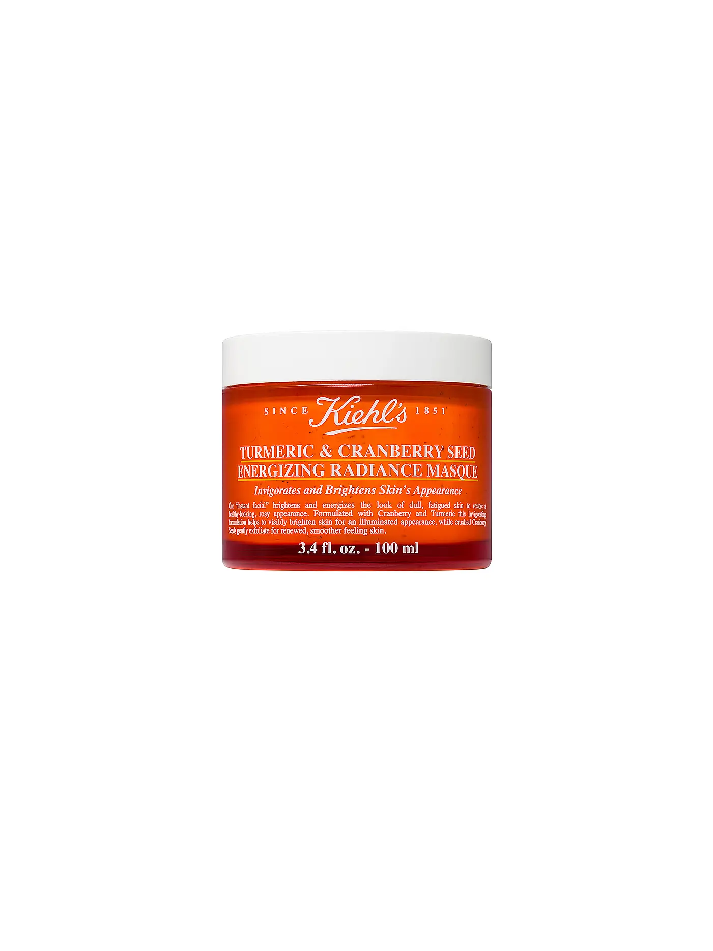 KIEHL'S | Turmeric and Cranberry Seed Energizing Radiance Masque 100ml | 